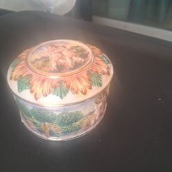 Old Handpainted Bowl From Italy Porcelein