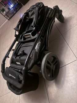 aby Trend Expedition 2-in-1 Stroller Wagon Plus, Ultra Black