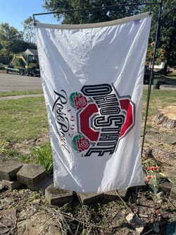 Ohio State 1997 Rose Bowl Flag