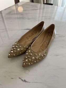 Sam Edelman Savana Embellished Pointed Toe Flat Shoes