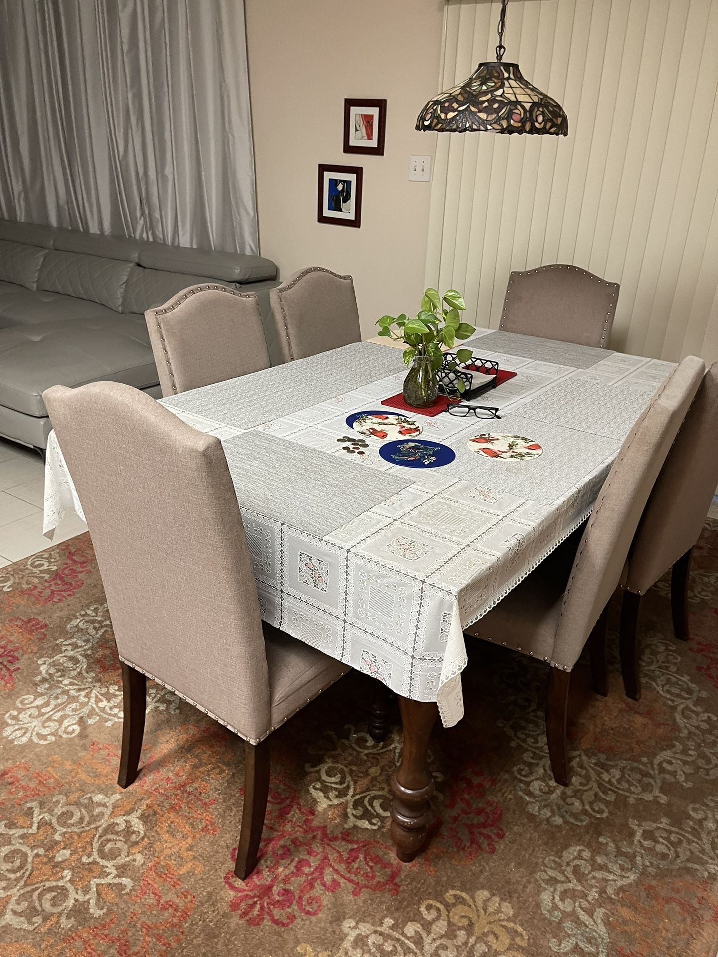 Dining Table With Six Chair