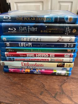 Blue Ray DVDs