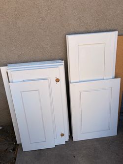 kitchen misc. cabinet doors and trim in Lakewood like new