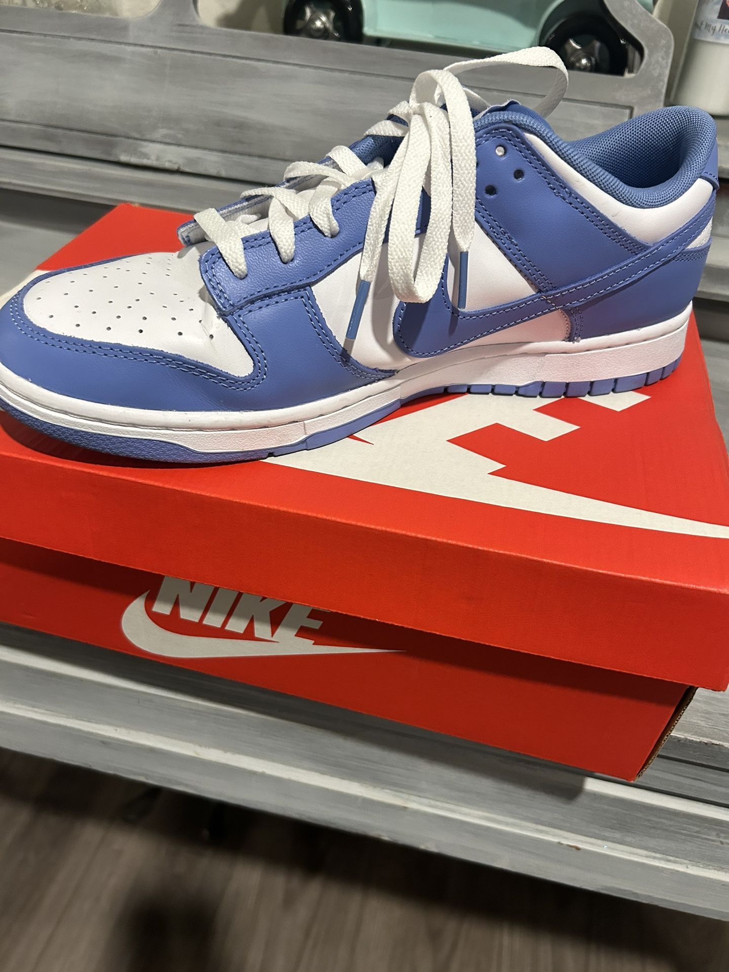 Blue White Nike Dunks Mens 11