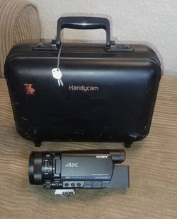 Sony 4K Handycam Camcorder with Carrying Case