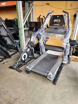 NordicTrack X24 Incline Treadmill + X24 Studio Bike — $2,900 Package