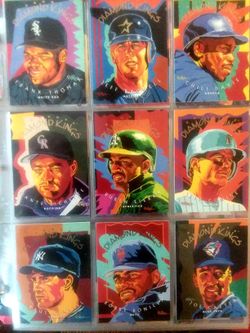 Full Set Of 1994 Donruss Diamond Kings Baseball Cards