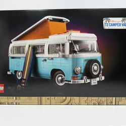 New LEGO Icons Volkswagen T2 Camper Van / VW Bus (10279) Retired Factory Sealed