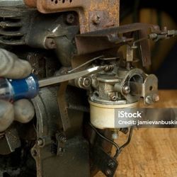 small engine repair shop only 