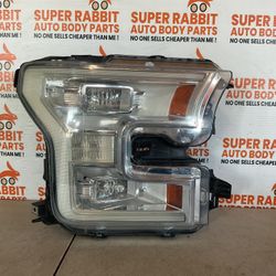 2015 F150 Passenger Chrome FULL LED Headlight CHEAP✅ ORIGINAL 2017