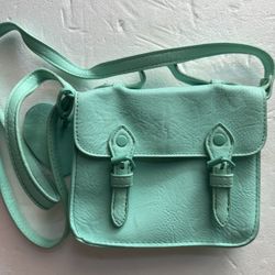 Y2K Teal Purse 