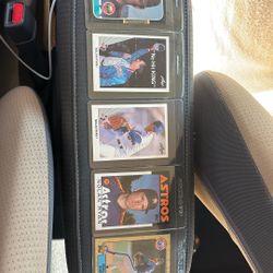 5 Nolan Ryan Baseball Cards 
