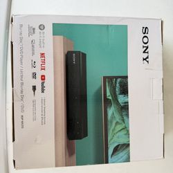 Sony BDP-BX370 Blu-ray DVD Player Wi-Fi Streaming HDMI USB 1080p Black