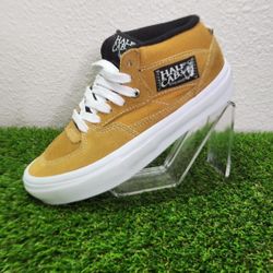 VANS Skate Half Cab Gold White Men Size 4.5