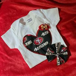 🏈49ers Custom Onesie🏈