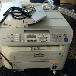 Brother all in one laser printer, scanner, copier and fax machine