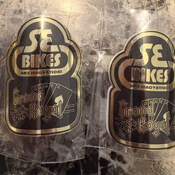 SE Tube Badges “Grand Royal”