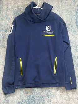 Husqvarna Men's M Blue Pullover Hoodie