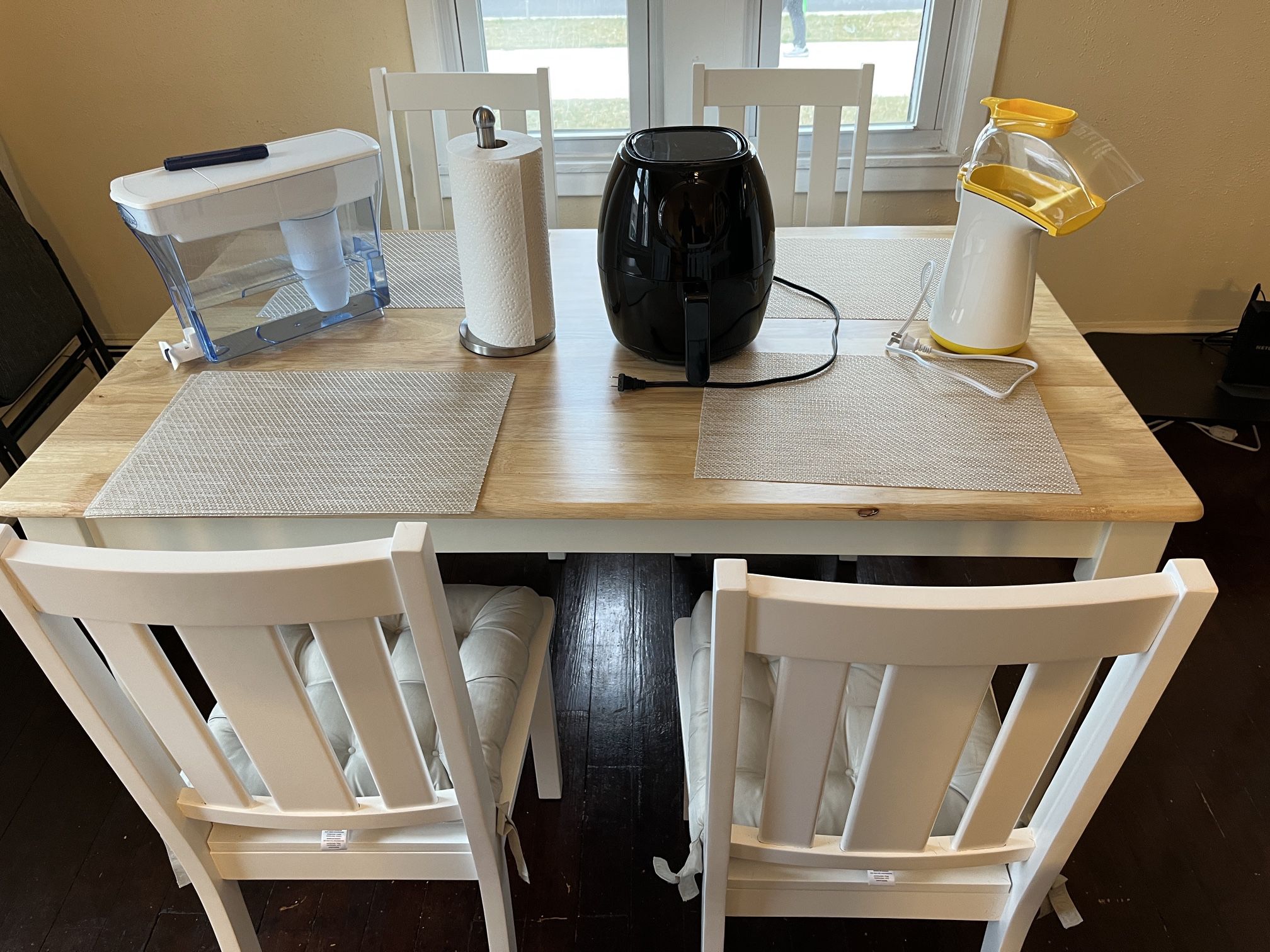 Dining Table and 4 chairs (add Items For Saving)