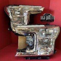 Ford F150  2018. 2020 headlights.