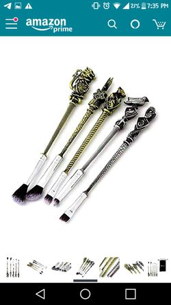 Harry potter makeup brushes