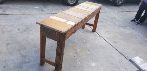 Beautiful table, custom 79"×32×18 deep