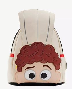 Loungefly Disney Pixar Ratatouille 15th Anniversary Linguini Mini Backpack