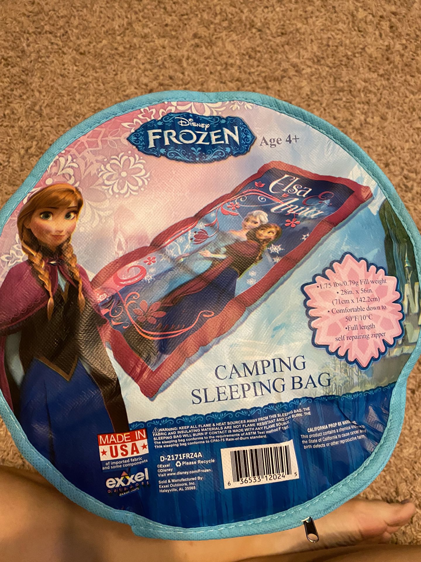 Camping Frozen Sleeping Bag..new!!!