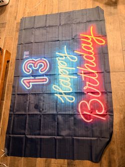 13th Birthday Banners
