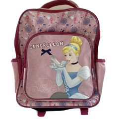 Disney Cinderella Girls Backpack Pink 14”x12