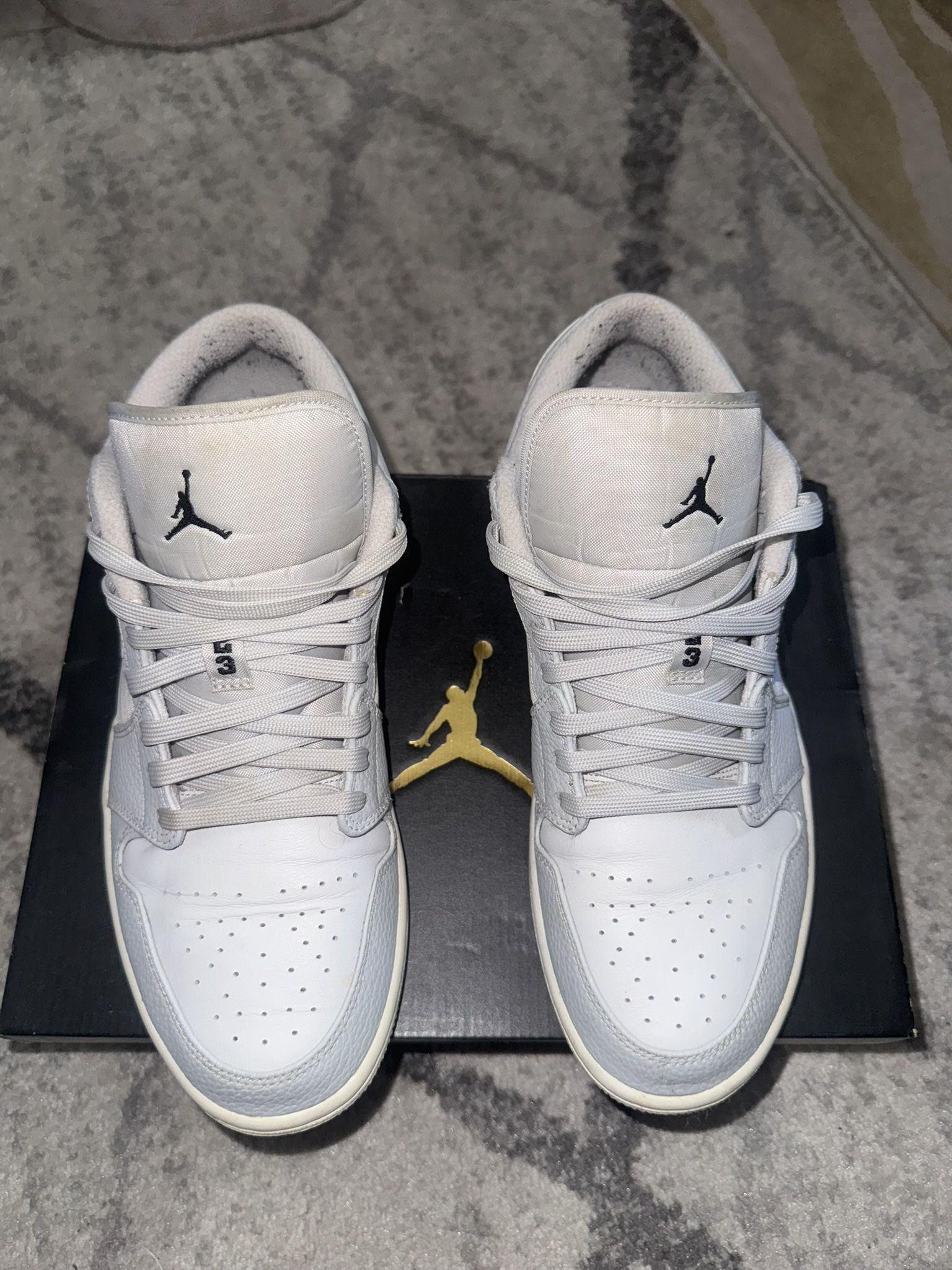 Jordan 1 Low White Camo (Size 11)