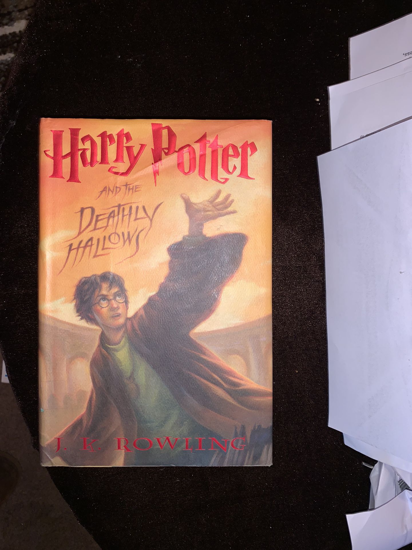 Harry Potter And The Deathly Hallows First Edition Hardback Book