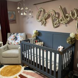 Baby Relax Georgia 5-in-1 Convertible Crib