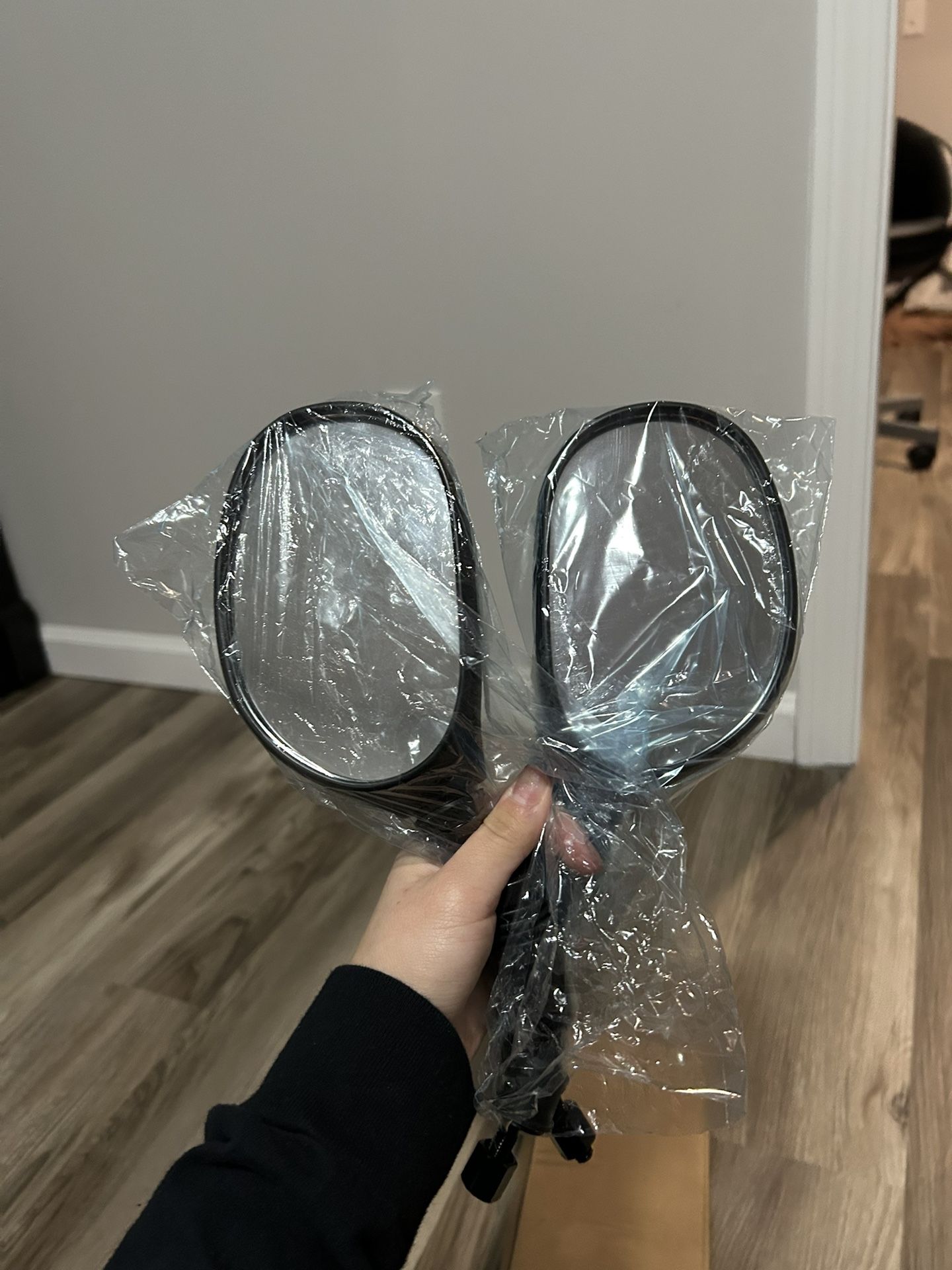 Brand new scooter mirror and clutch