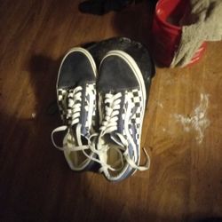 Vans  Man Shoes  Low Top Black Sizes 10