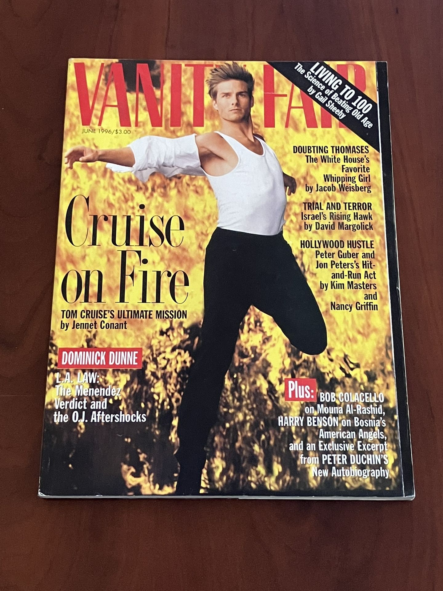 VANITY FAIR June 1996 TOM CRUISE