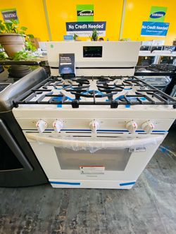 White stove no credit needed