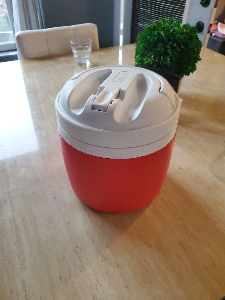 Igloo Elite 1 Gallon (3.8 L) Jug Cooler With Spout And Handle Red & White