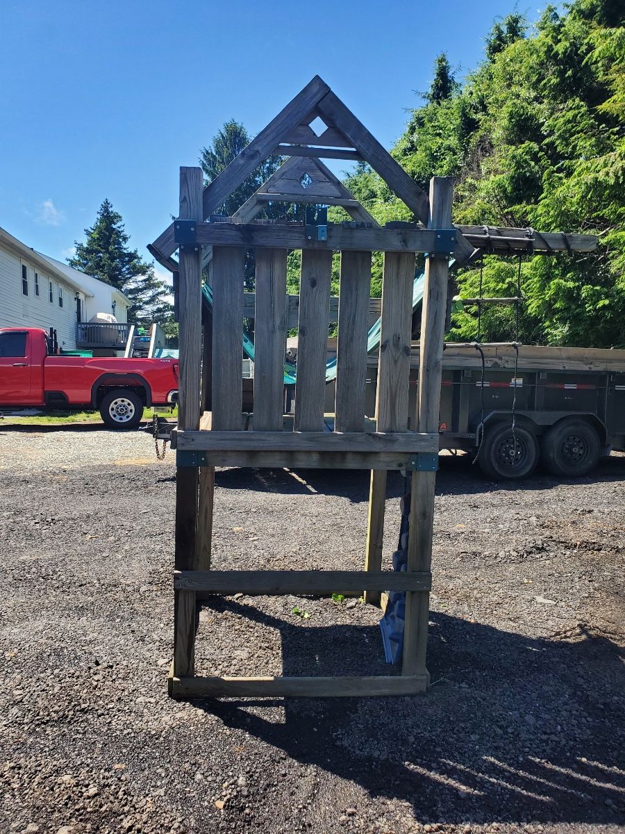 Wooden Swing Set