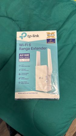 TP-Link wi-fi 6 Range Extender