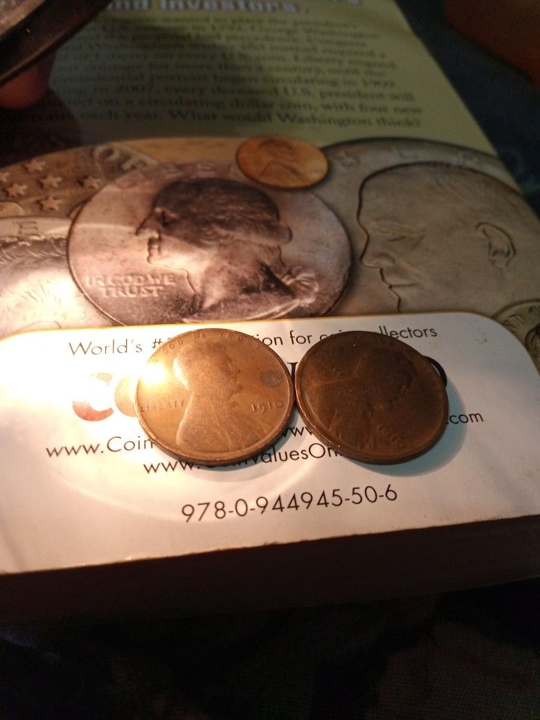 Old Lincoln Pennies