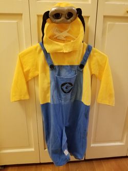 Minion Halloween costume 12-24mo size