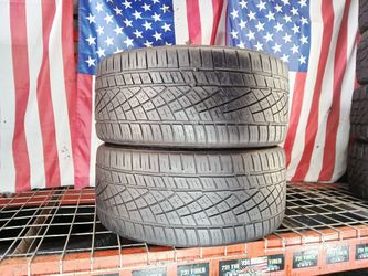 ✅ 274/40ZR20 CONTINENTAL EXTREMECONTACT DWS ALL WEATHER SEASON HIGH PERFORMANCE 2 NICE USED TIRES 275 40 20