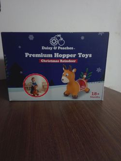 Daisy & Peaches Premium Hopper Toy Christmas Reindeer