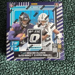 Football Cards 2025 Optic MEGA Box
