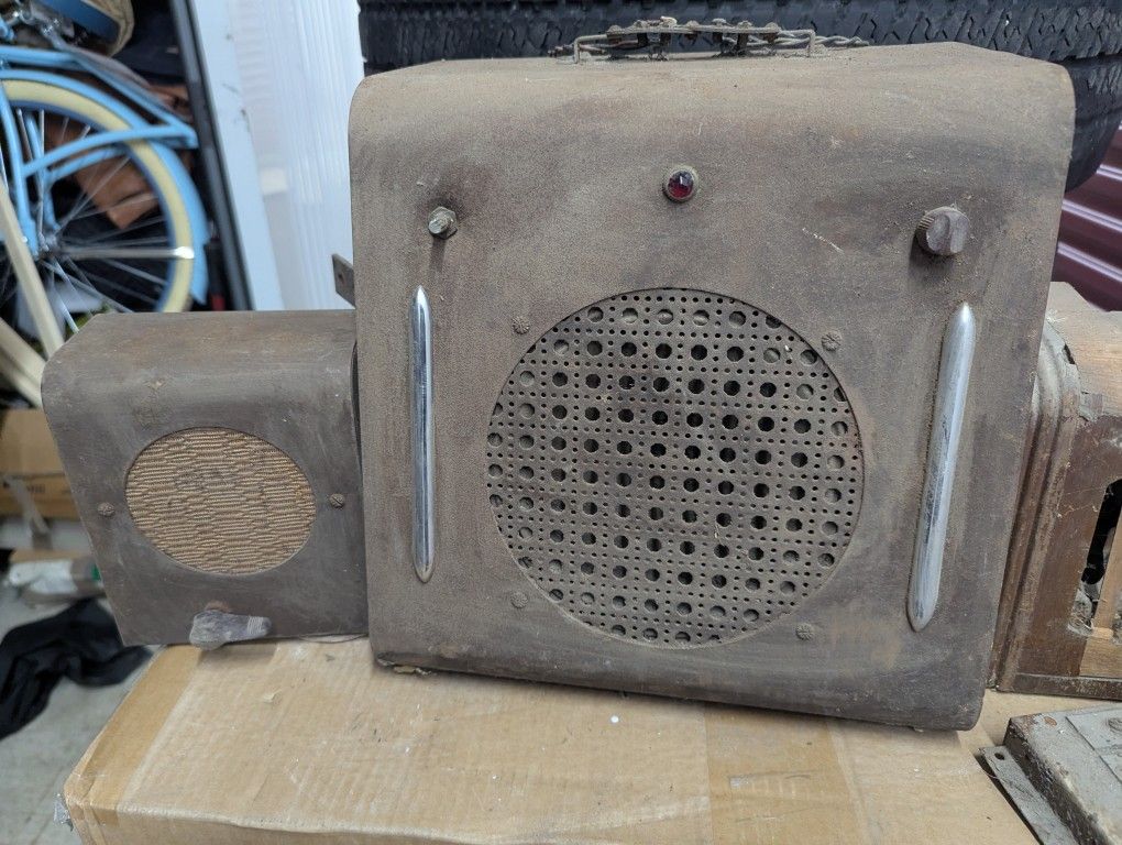 Vintage Knight Tube Amp Speaker Set