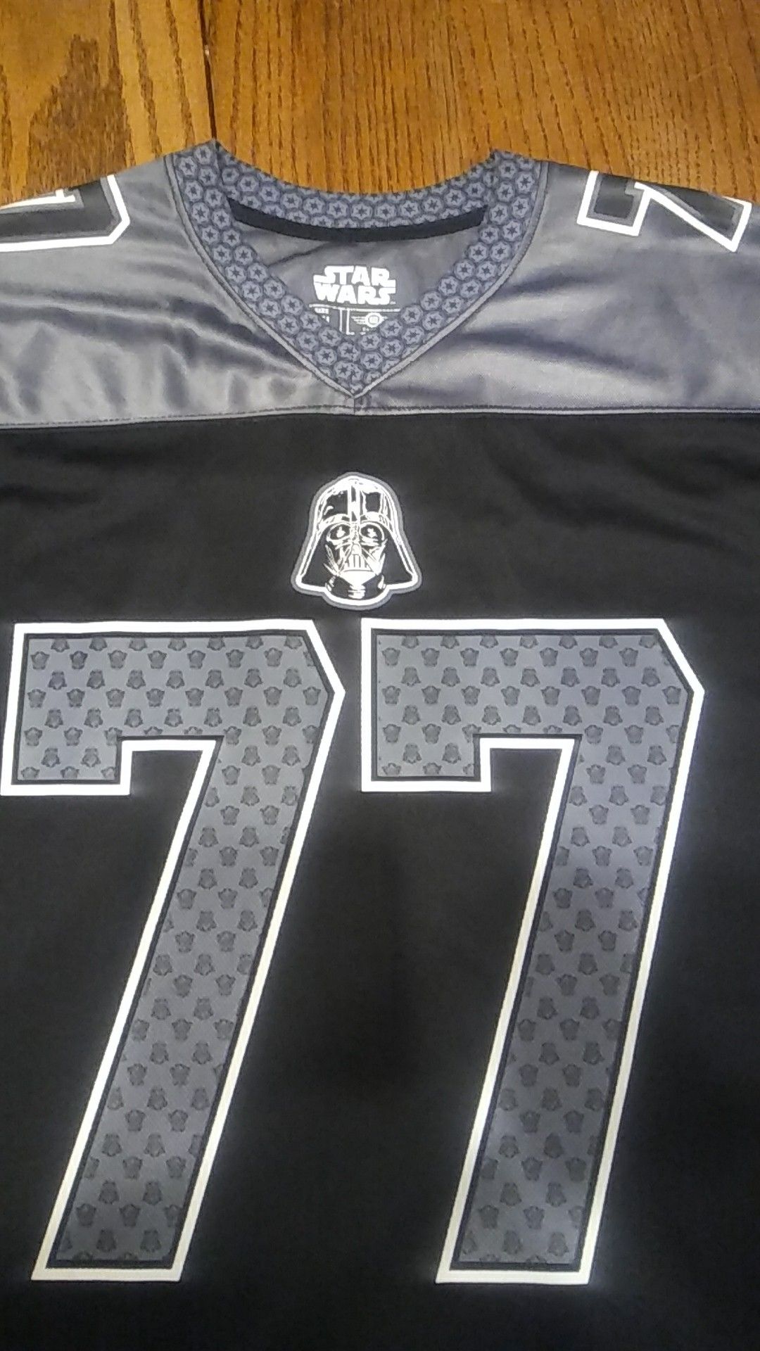 Darth Vader # 77 Star Wars Jersey. XL. Used but in good condition