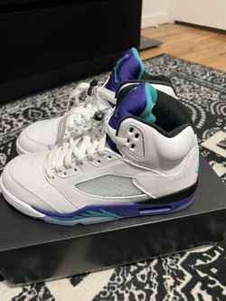Jordan 5 grapes size 8