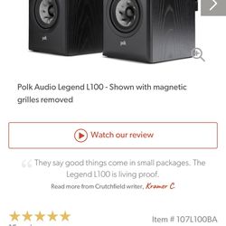Polk Audio Legend L100