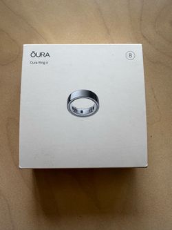 Oura ring 4 - Silver - Size 8